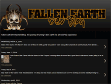 Tablet Screenshot of fallenearth.gamersfirst.com