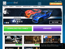 Tablet Screenshot of gamersfirst.com